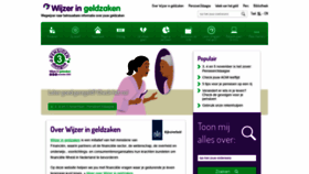 What Wijzeringeldzaken.nl website looked like in 2020 (5 years ago)
