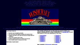 What Wishcraft.com website looked like in 2020 (3 years ago)