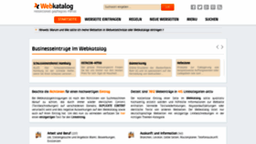 What Webdirectory24.de website looked like in 2020 (3 years ago)