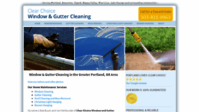 What Windowcleaningportland.com website looked like in 2020 (3 years ago)