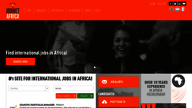 What Werkinafrika.nl website looked like in 2020 (3 years ago)