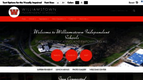 What Williamstown.kyschools.us.schools.bz website looked like in 2020 (4 years ago)