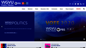 What Wgvu.org website looked like in 2020 (3 years ago)