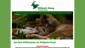 What Wildpark-poing.net website looked like in 2020 (3 years ago)