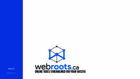 What Webroots.ca website looked like in 2020 (3 years ago)