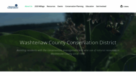 What Washtenawcd.org website looked like in 2020 (3 years ago)
