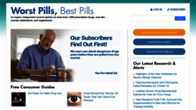 What Worstpills.org website looked like in 2020 (3 years ago)