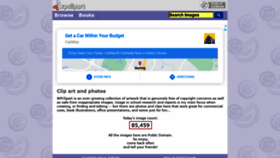 What Wpclipart.com website looked like in 2020 (3 years ago)