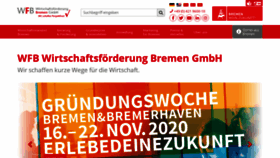 What Wfb-bremen.de website looked like in 2020 (3 years ago)