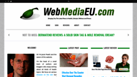 What Webmediaeu.com website looked like in 2020 (3 years ago)