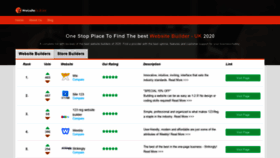 What Websitebuilder.org.uk website looked like in 2020 (3 years ago)