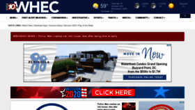 What Whec.com website looked like in 2020 (3 years ago)