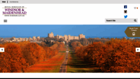 What Windsor.gov.uk website looked like in 2020 (5 years ago)