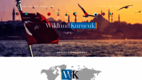 What Wiklundkurucuk.com website looked like in 2020 (3 years ago)