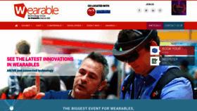 What Wearabletechnologyshow.net website looked like in 2020 (3 years ago)