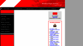 What Waltrip65.com website looked like in 2020 (3 years ago)