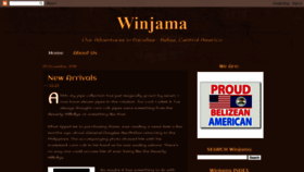 What Winjama.net website looked like in 2020 (3 years ago)