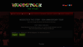 What Woodstockthestory.nl website looked like in 2020 (3 years ago)