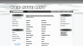 What Websitelist.com.ar website looked like in 2020 (3 years ago)