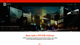 What Wetoksoft.com.br website looked like in 2020 (3 years ago)