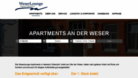 What Weserlounge.de website looked like in 2020 (3 years ago)