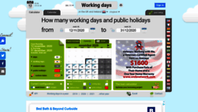 What Work-day.co.uk website looked like in 2020 (3 years ago)