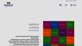 What Wrocklage.de website looked like in 2020 (3 years ago)