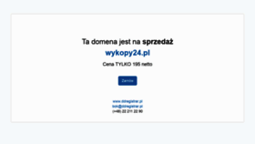 What Wykopy24.pl website looked like in 2020 (3 years ago)