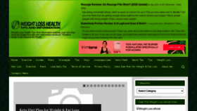 What Weightlosshealthtipsandinformation.com website looked like in 2020 (3 years ago)