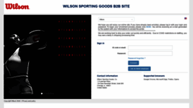 What Wilsonb2b.com website looked like in 2020 (3 years ago)
