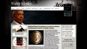 What Waltermosley.com website looked like in 2020 (3 years ago)