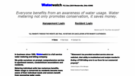 What Waterwatchohio.com website looked like in 2020 (3 years ago)