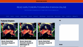 What Ww2.readnaruto.com website looked like in 2020 (3 years ago)