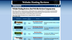 What Website-hosting-reviews.net website looked like in 2020 (4 years ago)