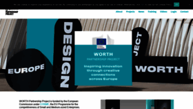 What Worthproject.eu website looked like in 2020 (3 years ago)
