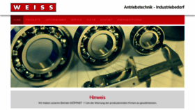 What Weiss-motoren.co.at website looked like in 2020 (3 years ago)