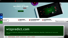 What Wizpredict.com website looked like in 2020 (3 years ago)