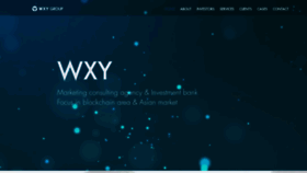 What Wxycon.com website looked like in 2020 (3 years ago)