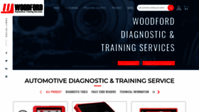 What Woodford-automotive-training.com website looked like in 2020 (3 years ago)
