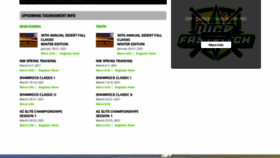 What Wcptournaments.com website looked like in 2020 (3 years ago)