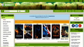 What Wawacity.ninja website looked like in 2020 (3 years ago)
