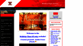 What Waltrip64.com website looked like in 2020 (3 years ago)