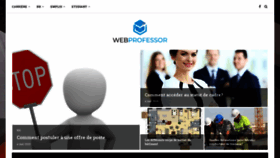 What Web-professor.net website looked like in 2020 (3 years ago)