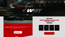 What W-racingteam.com website looked like in 2020 (3 years ago)
