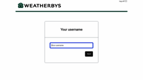 What Weatherbys.cascadecloud.co.uk website looked like in 2020 (3 years ago)