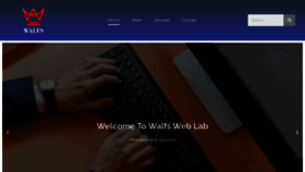 What Walfsweblab.com website looked like in 2020 (3 years ago)