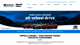 What Wippellssubaru.com.au website looked like in 2020 (3 years ago)