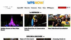 What Wpbnow.com website looked like in 2020 (3 years ago)
