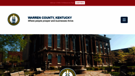 What Warrencountyky.gov website looked like in 2020 (3 years ago)
