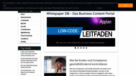 What Whitepaperdb.de website looked like in 2020 (3 years ago)